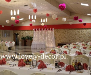 dekoracje ślubne sal                                                                 